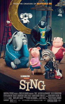 Sing 2016 film poster
