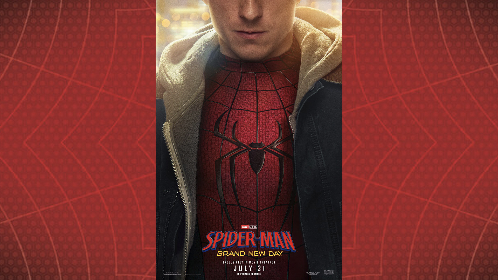 SpiderMan Brand New Day Reveals Official Poster and New BehindtheScenes Video | The Main Street Mouse Spider man Brand New Day Reveals Official Poster and New Behind the scenes Video