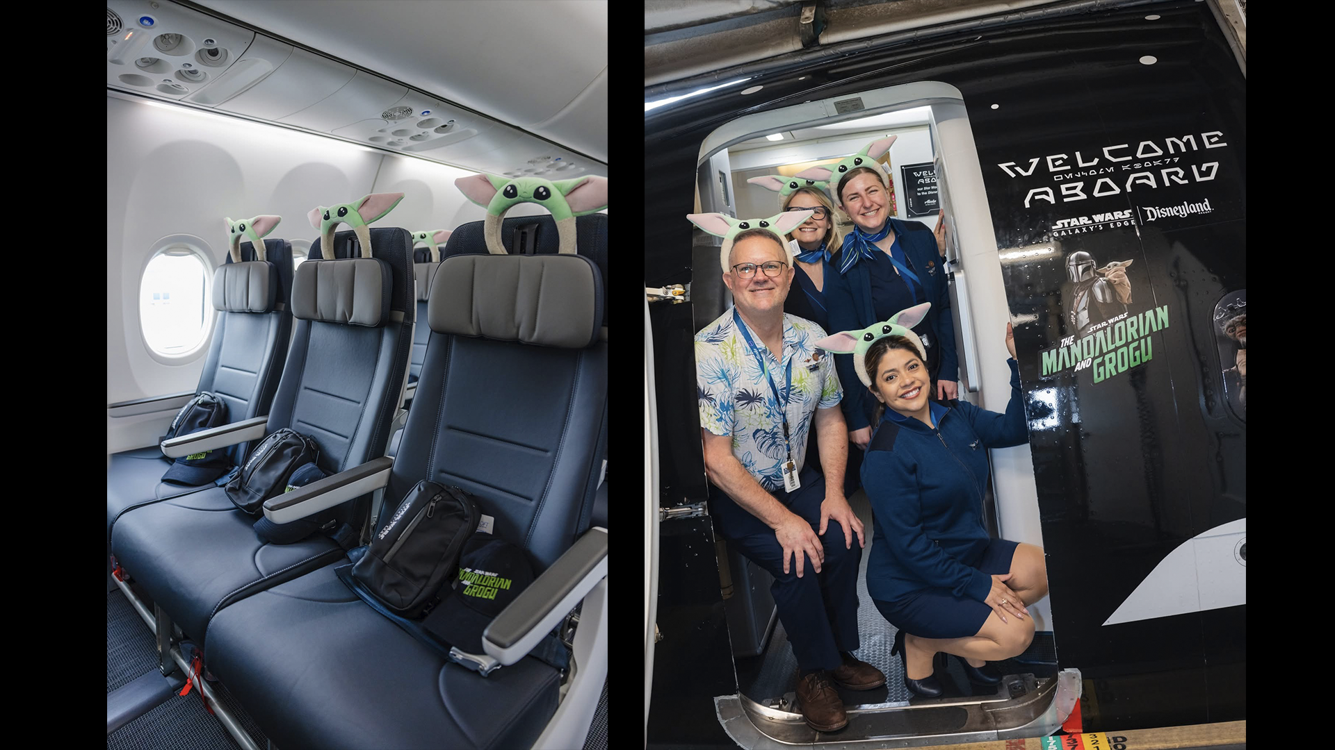 the Mandalorian and Grogu Join New Alaska Airlines Disney Aircraft
