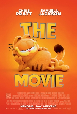 The garfield movie 2024 poster