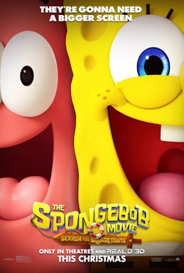 The spongebob movie search for squarepants poster