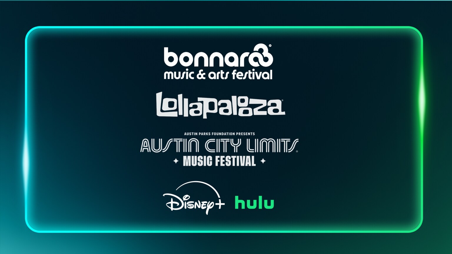Disney+ and Hulu to Livestream Bonnaroo Lollapalooza and Austin City Limits Worldwide
