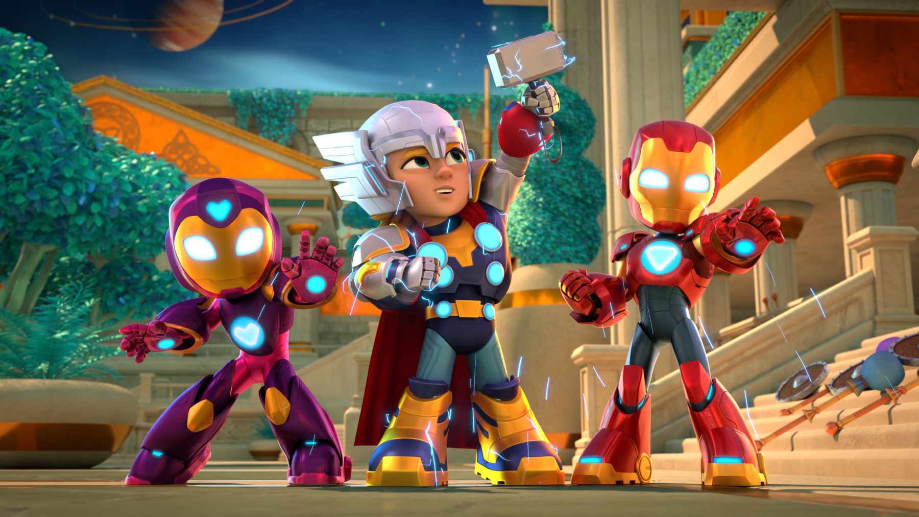 New Episodes of Disney Jrs Marvels Iron Man and His Awesome Friends Premiere June 11