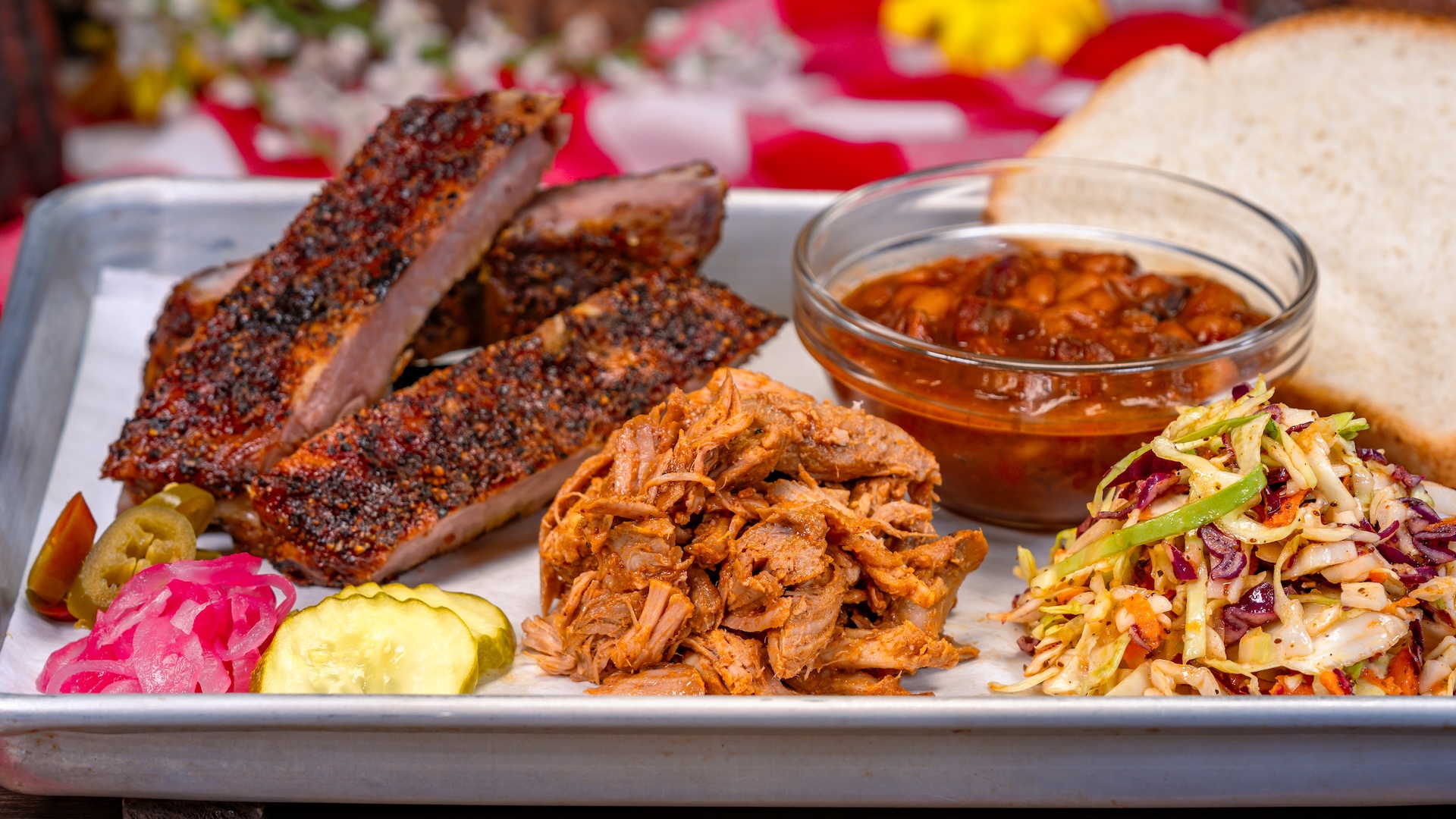 2026DXA250FoodieGuideBBQPlatter | The Main Street Mouse 2026 dx a250 foodie guide bbqplatter