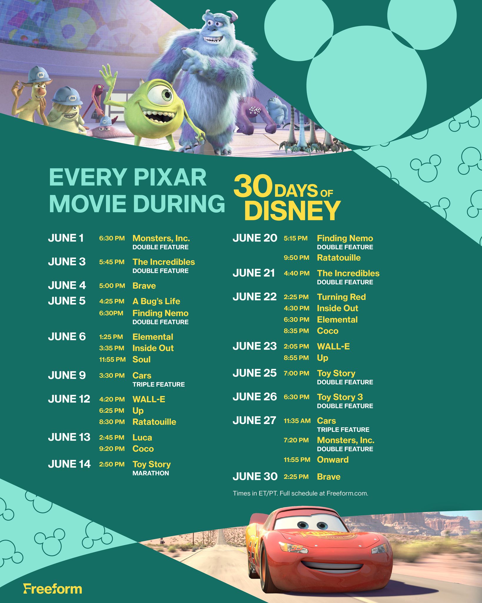 Freeform 30 days of PIXAR | The Main Street Mouse Freeform 30 Days of Pixar
