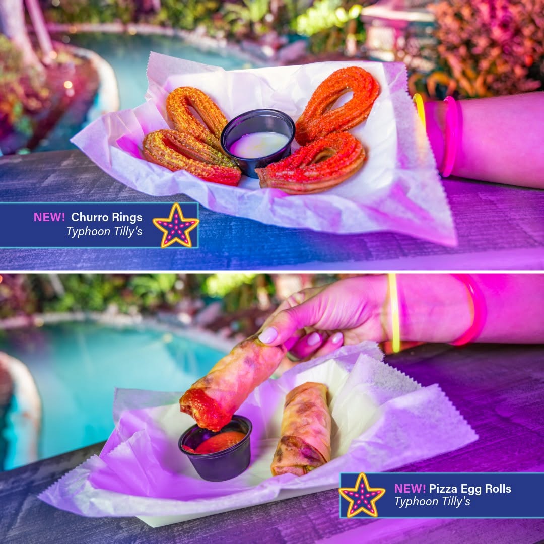 Churro Rings and Pizza rolls | The Main Street Mouse Churro Rings and Pizza Rolls