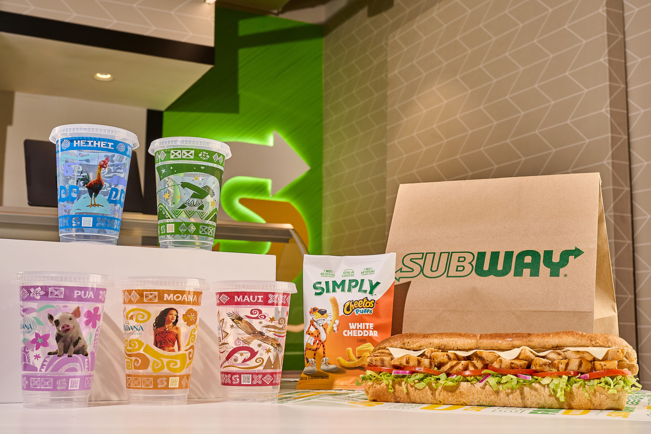 Subway Moana | The Main Street Mouse Subway Moana