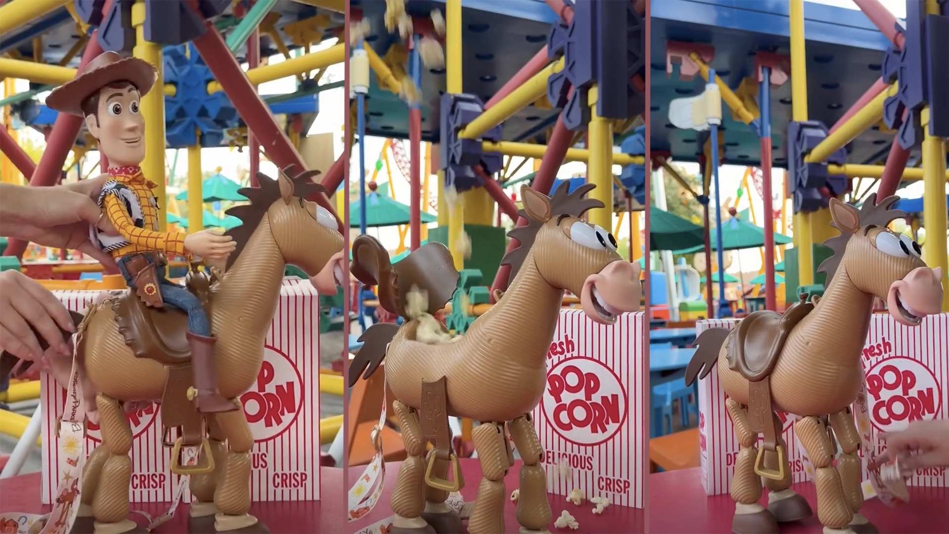 Yee haw New Bullseye Popcorn Bucket Galloping into Disney Parks