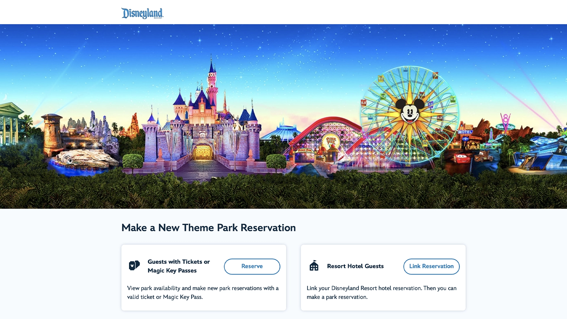 DLR Reservation | The Main Street Mouse Dlr Reservation
