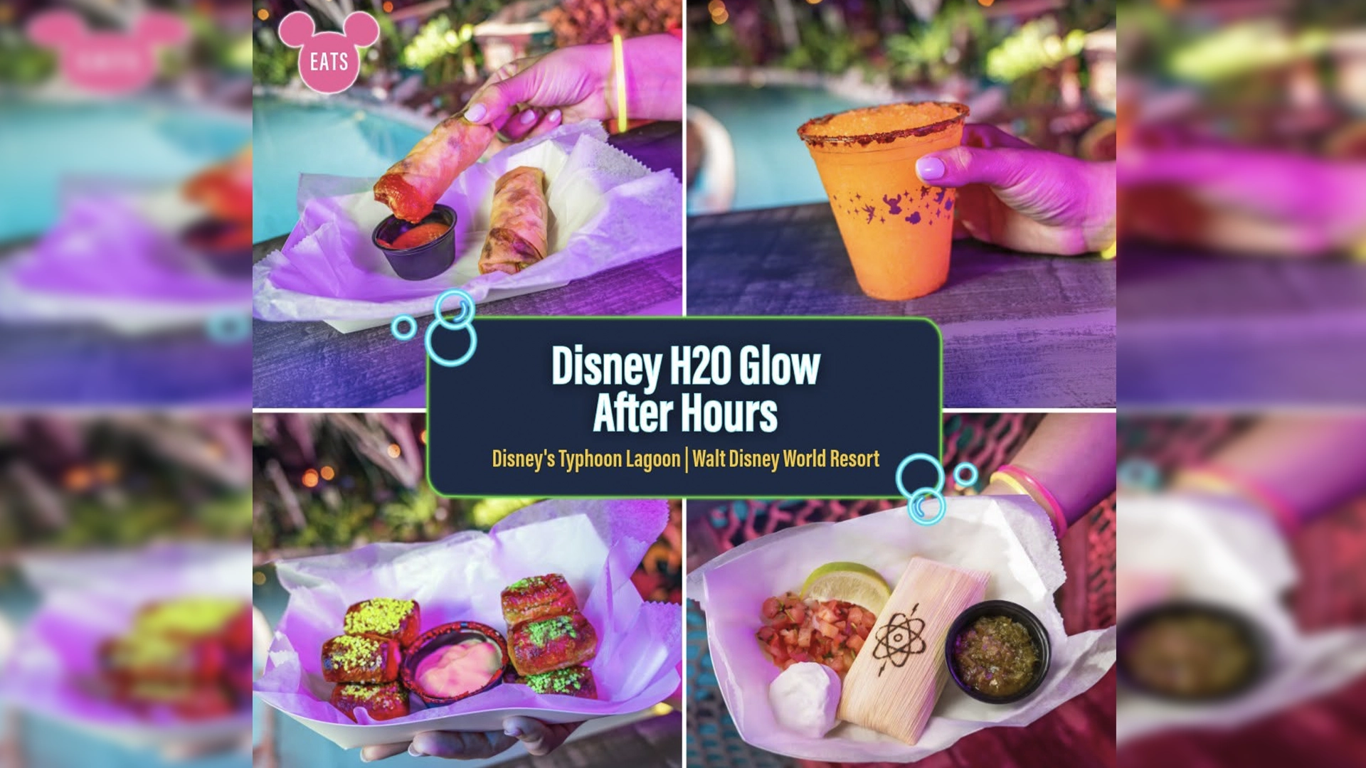 New H2O Glow Nights Treats Splash Into Disneys Typhoon Lagoon This Summer | The Main Street Mouse