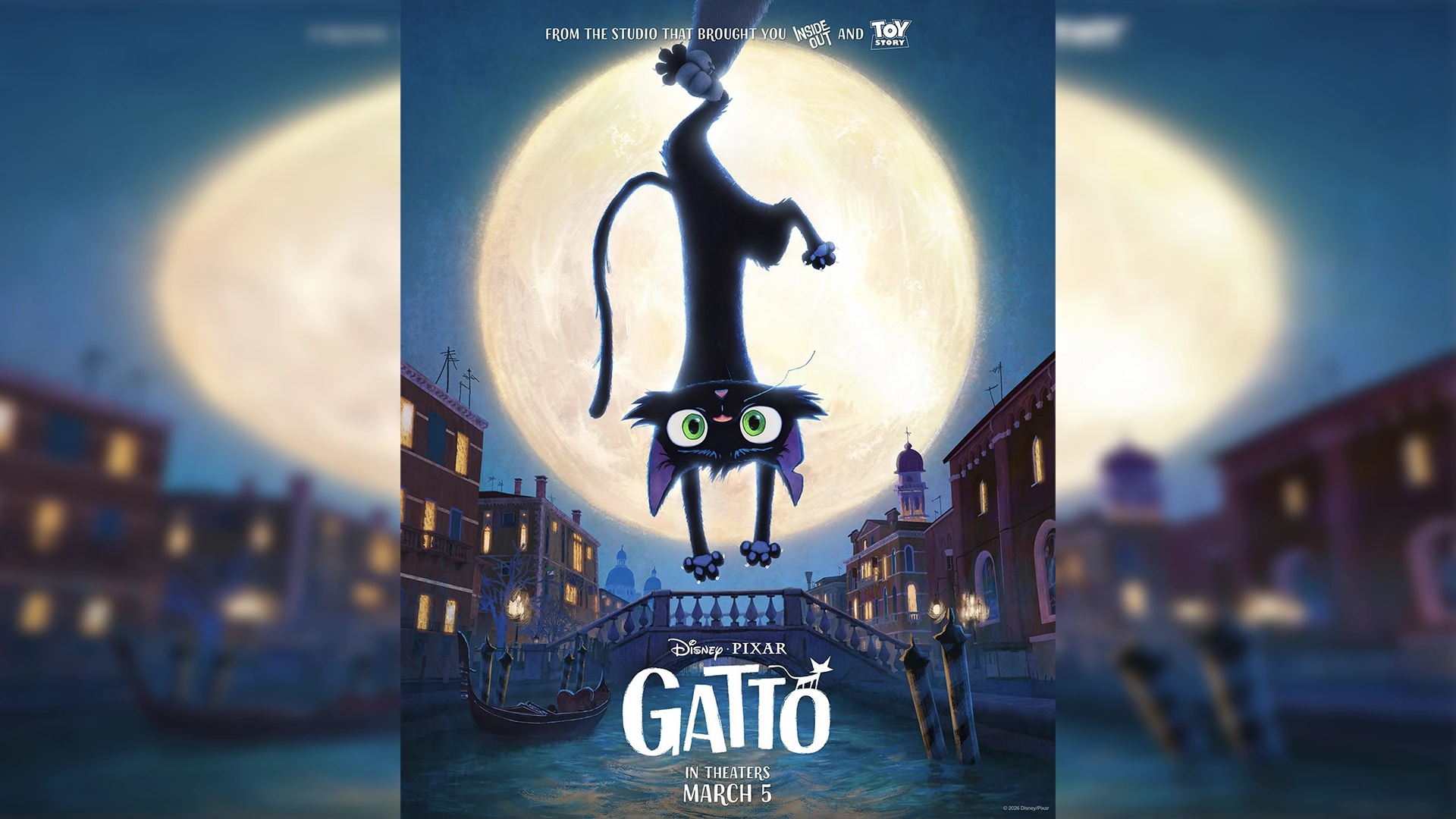 Disney and Pixar Reveal First Trailer and Poster for Gatto