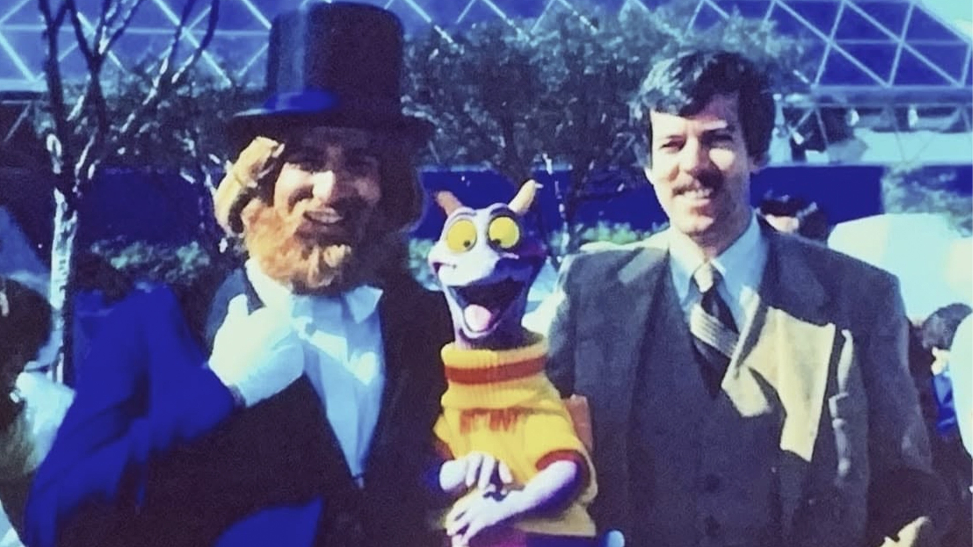 Dreamfinder Figment and Tony Baxter | The Main Street Mouse Dreamfinder Figment and Tony Baxter