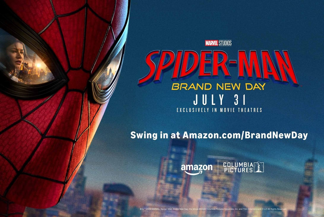 Spider man Brand New Day Teams Up with Amazon for Early Screenings Exclusive Deals and Fan Experiences