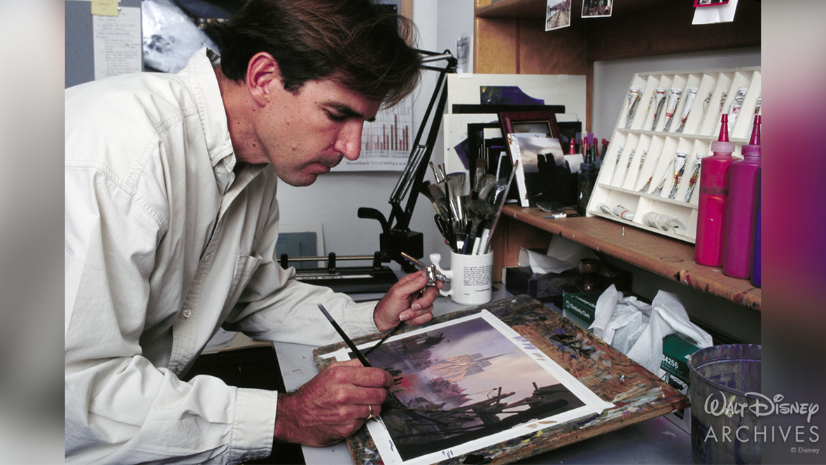 Art Director David Goetz at Work