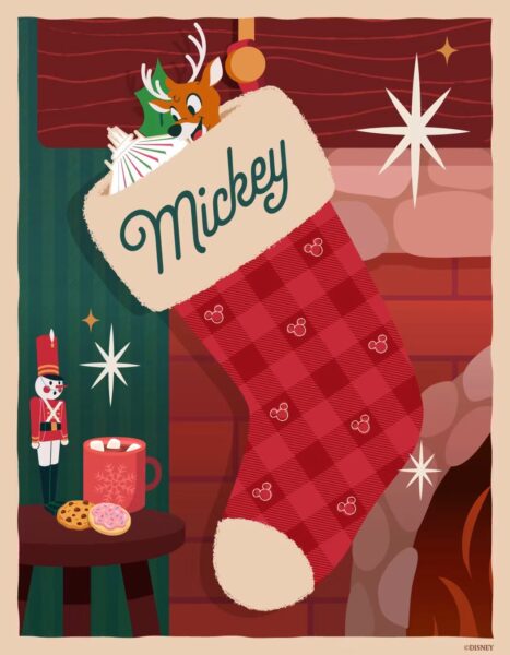 Mickey Stocking | The Main Street Mouse Mickey Stocking