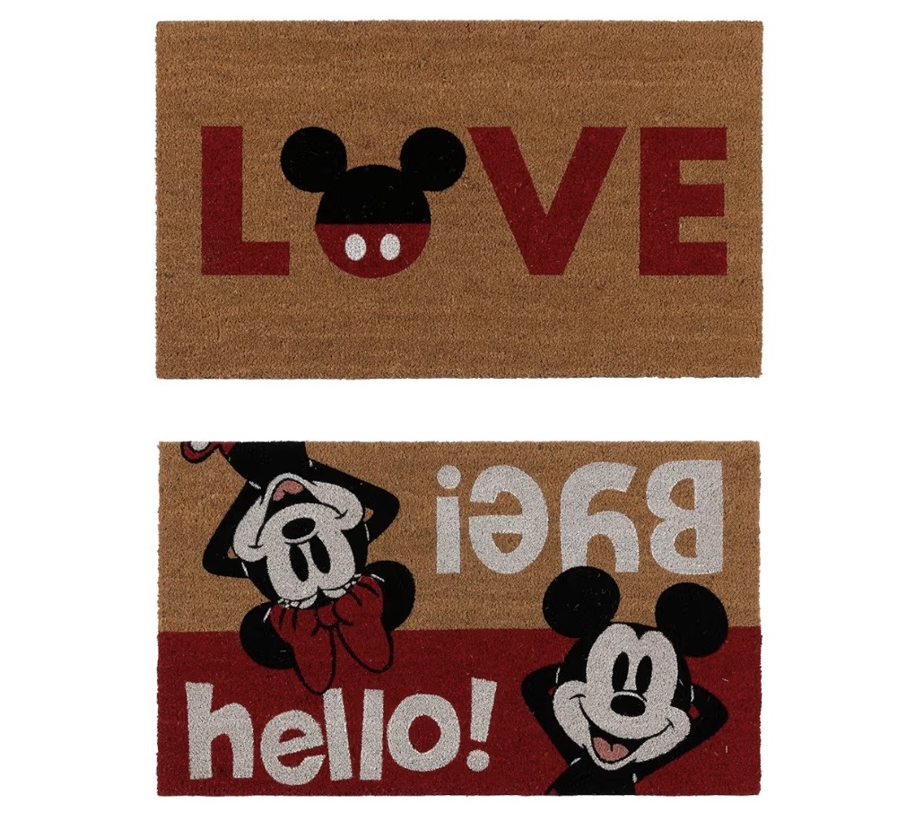 Mickey Minnie Mat | The Main Street Mouse Mickey Minnie Mat