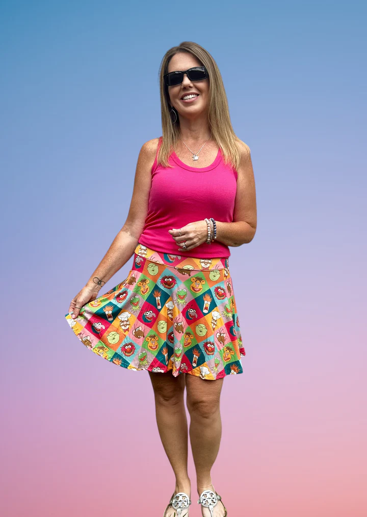 Muppets skorts | The Main Street Mouse Muppets Skorts