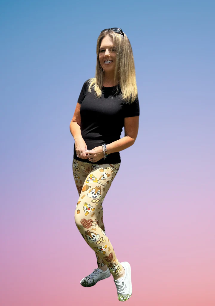 Chip and Dale Leggings | The Main Street Mouse Chip and Dale Leggings