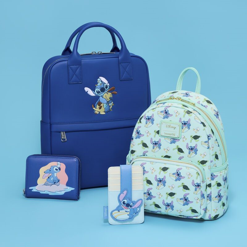 Lilo stitch animal friends all over print mini backpack