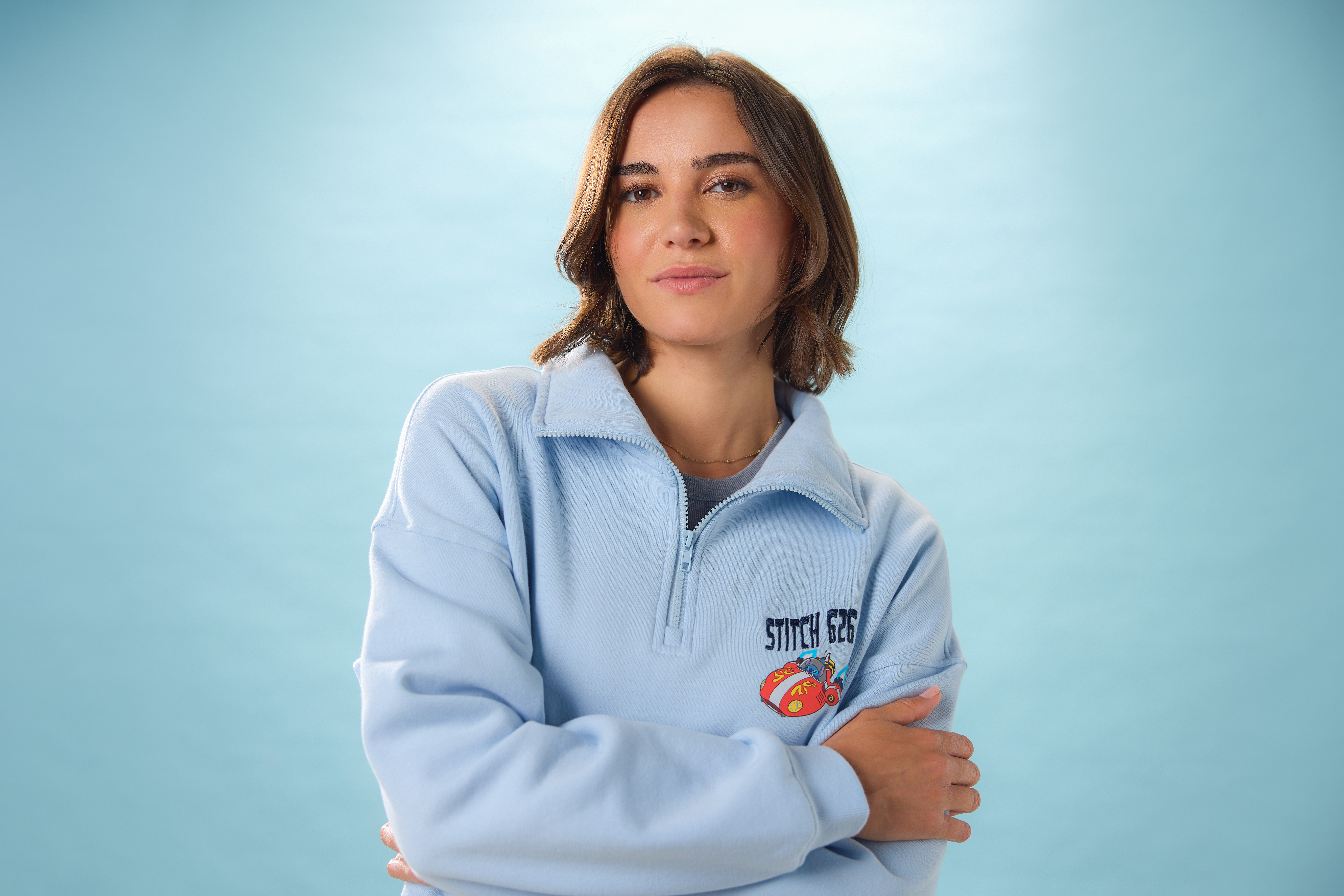 Stitch 1 4 Zip Pullover for Men Lilo Stitch 3
