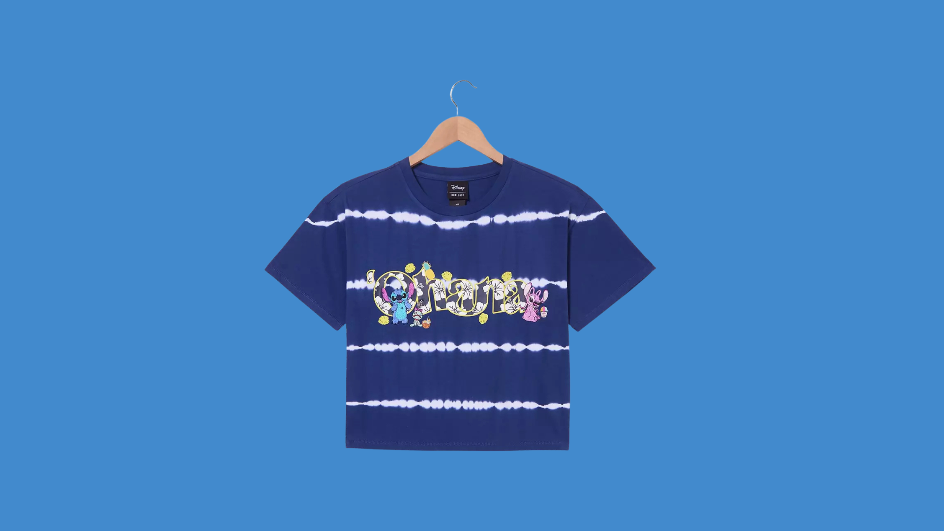 Stitch blue shirt