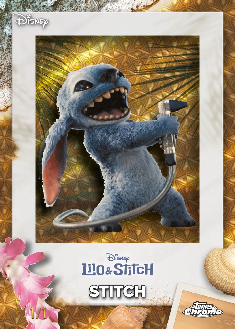 Topps lilo and stitch stitch