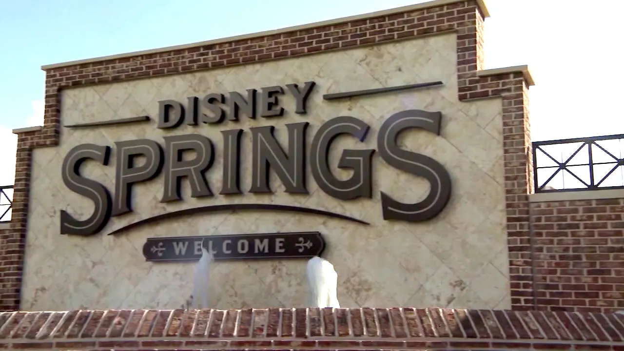 Disney Springs Sign