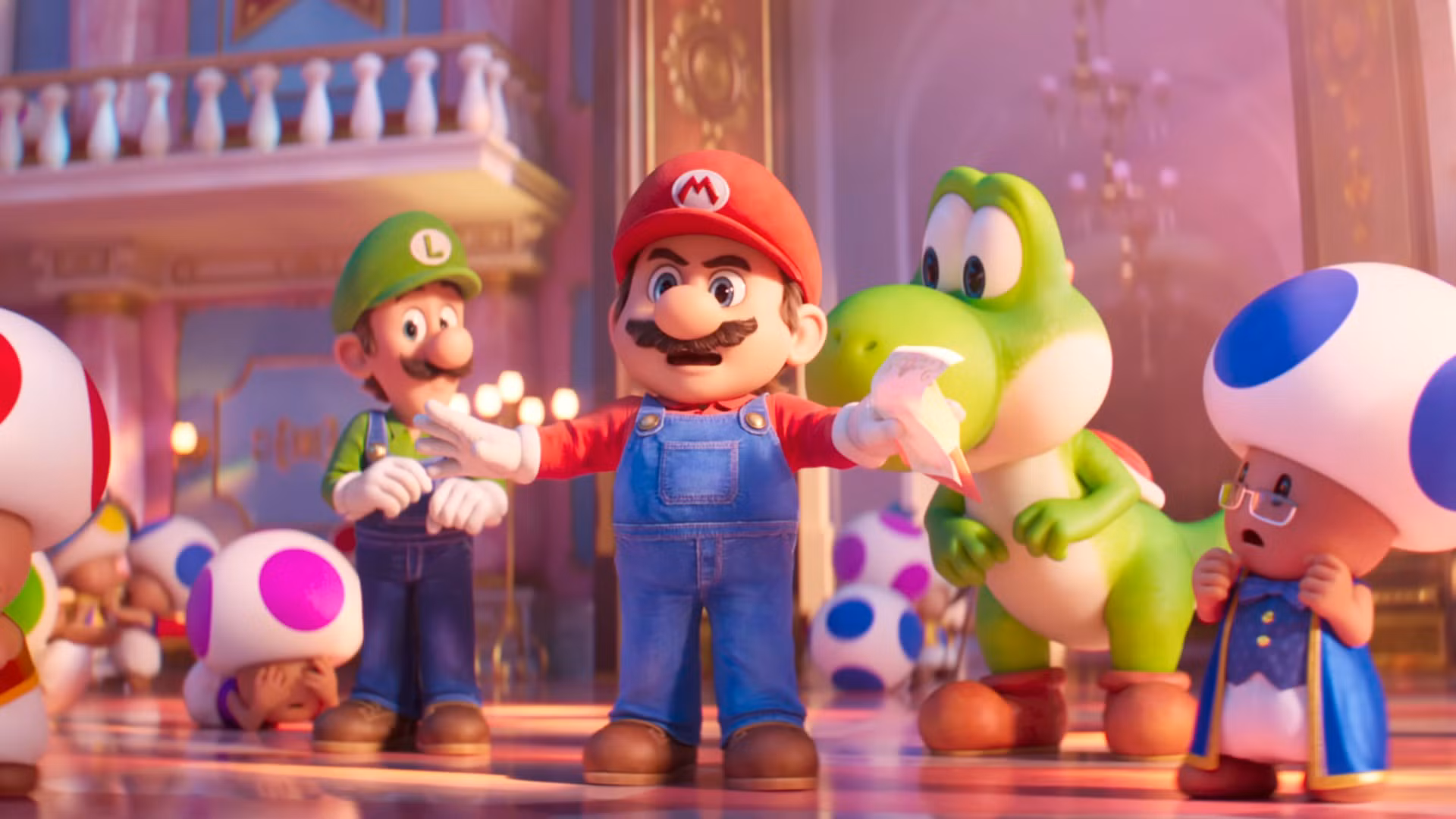 marioistryingtocalmthetoadsinsupermariogalaxymovie | The Main Street Mouse Mario is trying to calm the toads in super mario galaxy movie