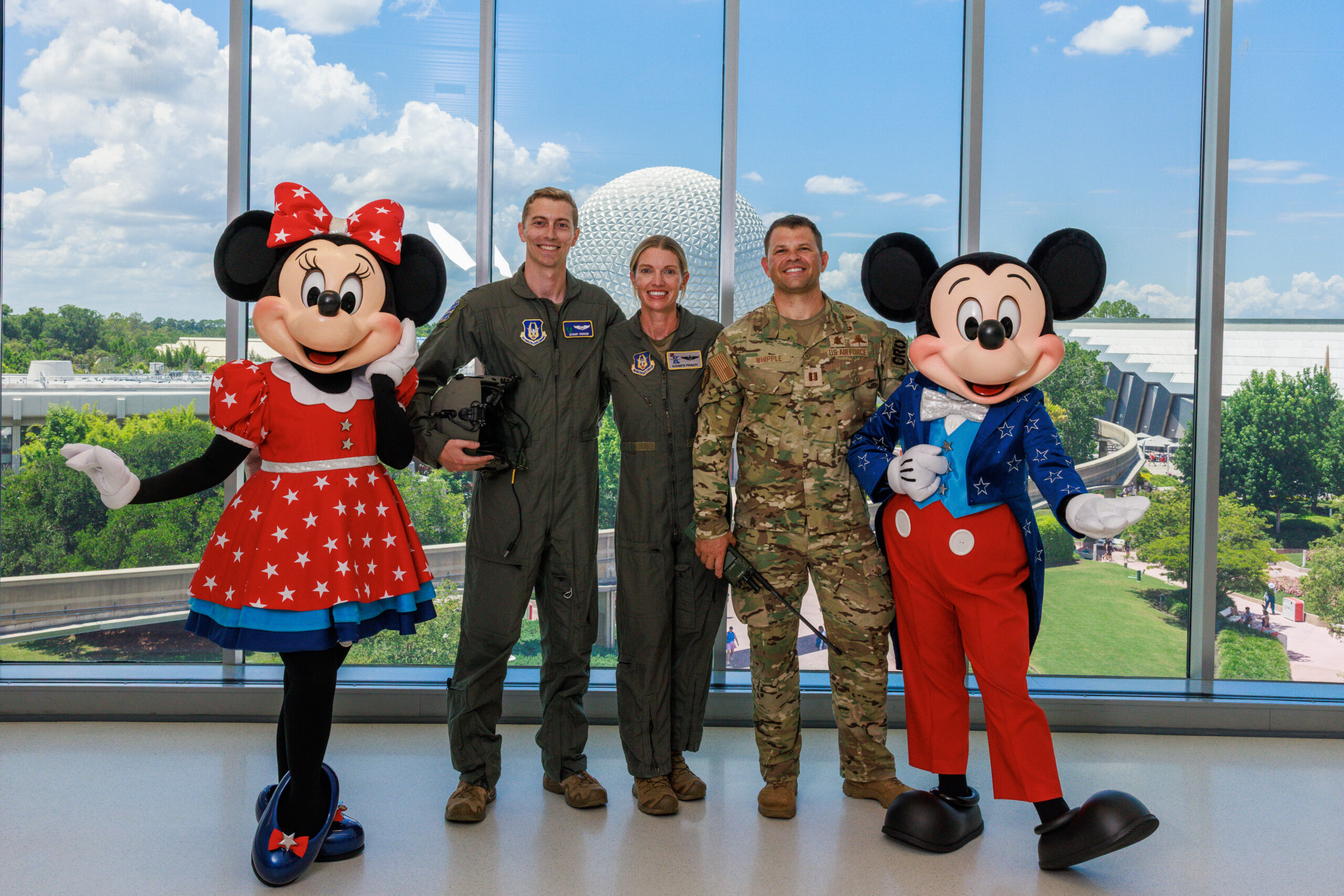01 Walt Disney World 4th of July Flyover by US Air Force | The Main Street Mouse 01 Walt Disney World 4th of July Flyover by Us Air Force