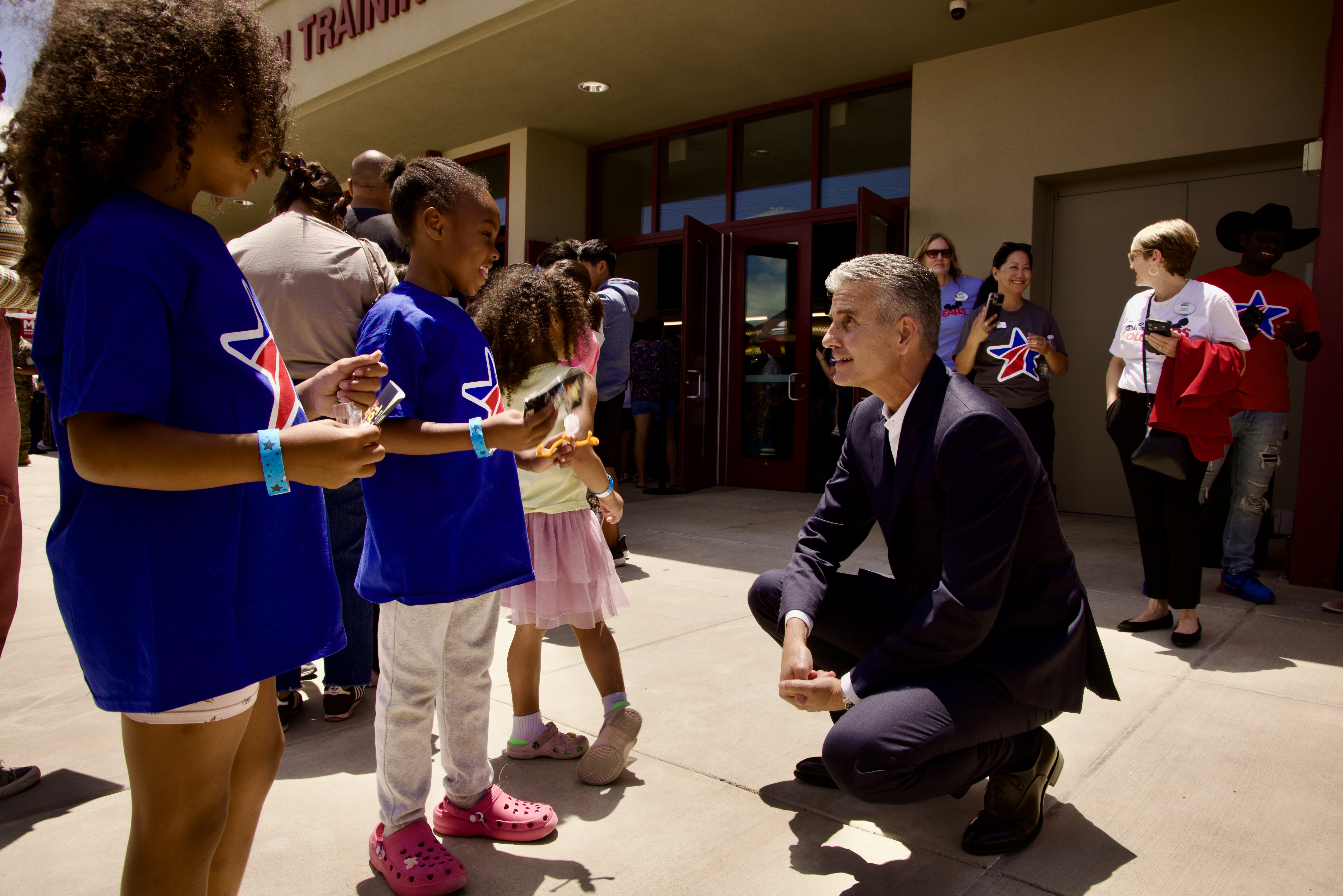 10 toy Story 5 Screening with Blue Star Families at Camp Pendleton