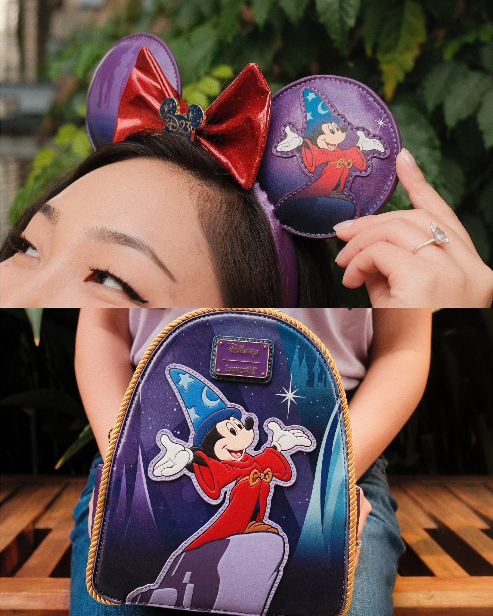 D23 Ears and Backpack | The Main Street Mouse D23 Ears and Backpack