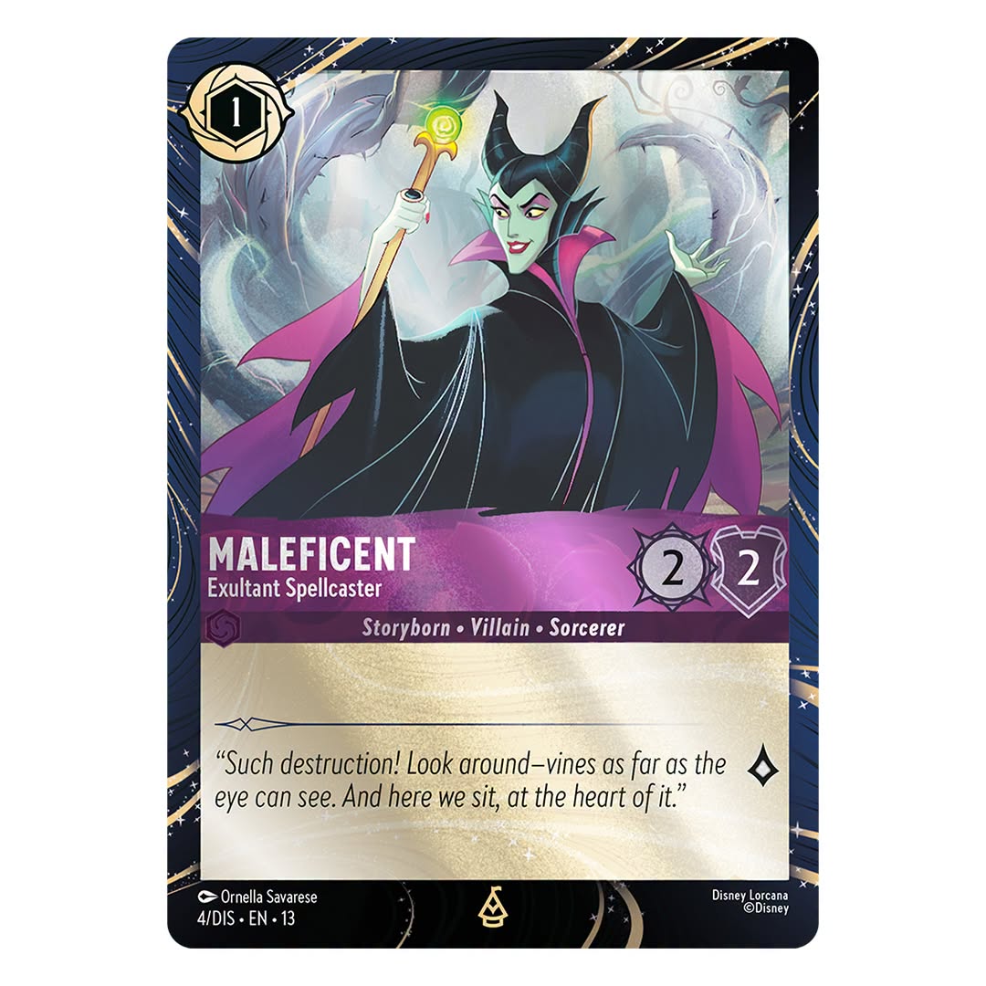 Attack of the Vine Maleficent Promo Card | The Main Street Mouse Attack of the Vine Maleficent Promo Card
