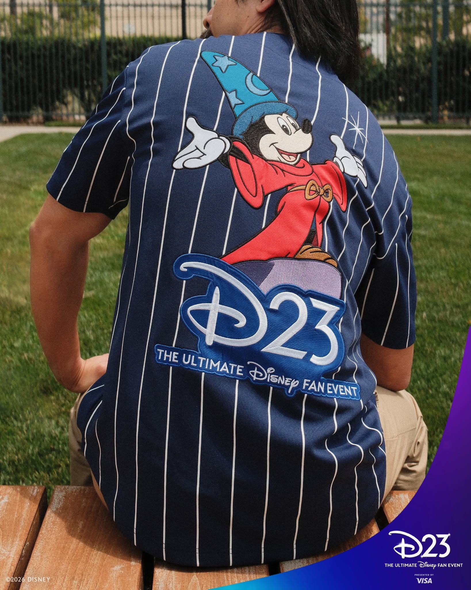 D23 Baseball Jersey | The Main Street Mouse D23 Baseball Jersey