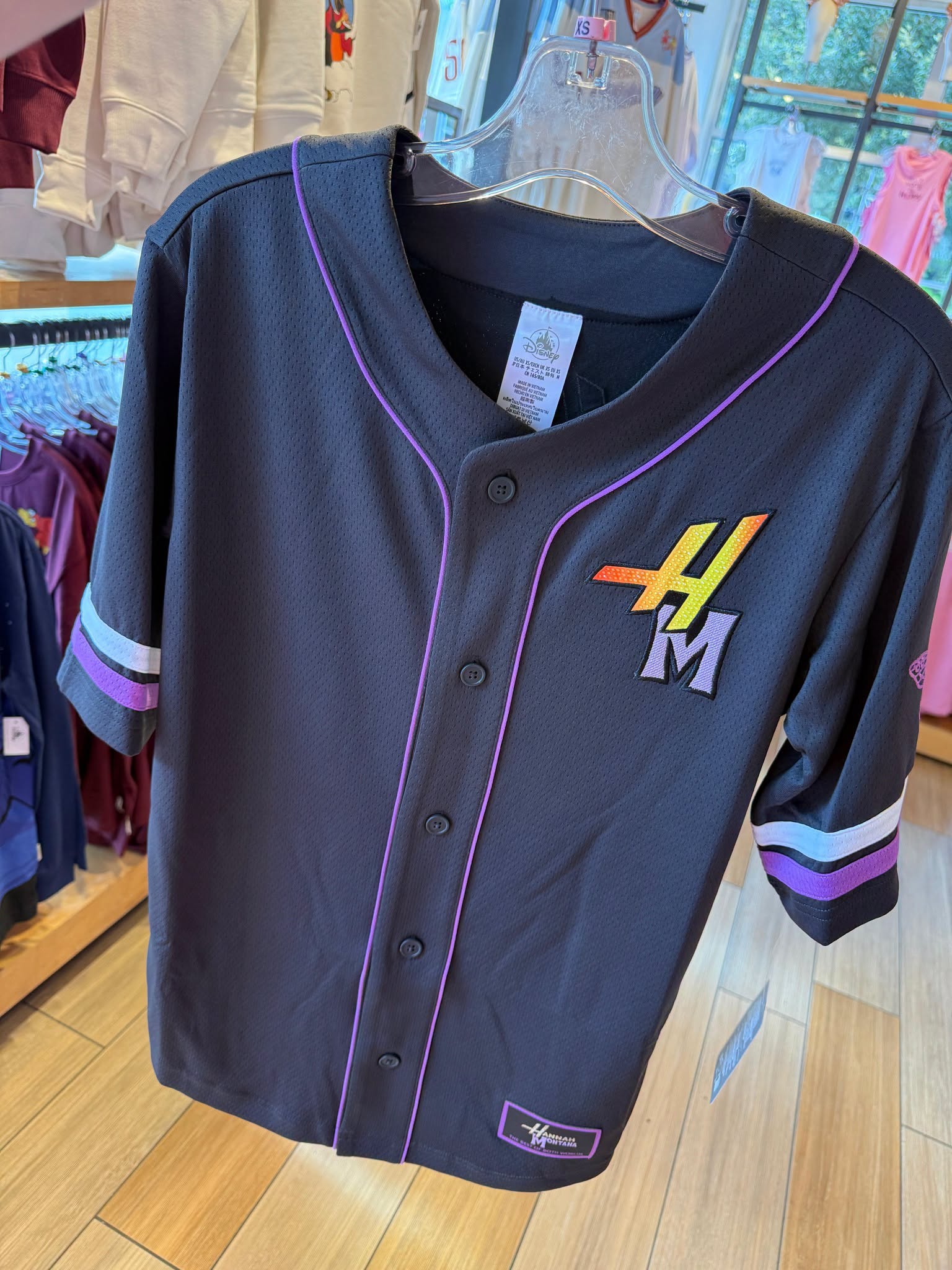 Hannah Montana baseball jersey | The Main Street Mouse Hannah Montana Baseball Jersey