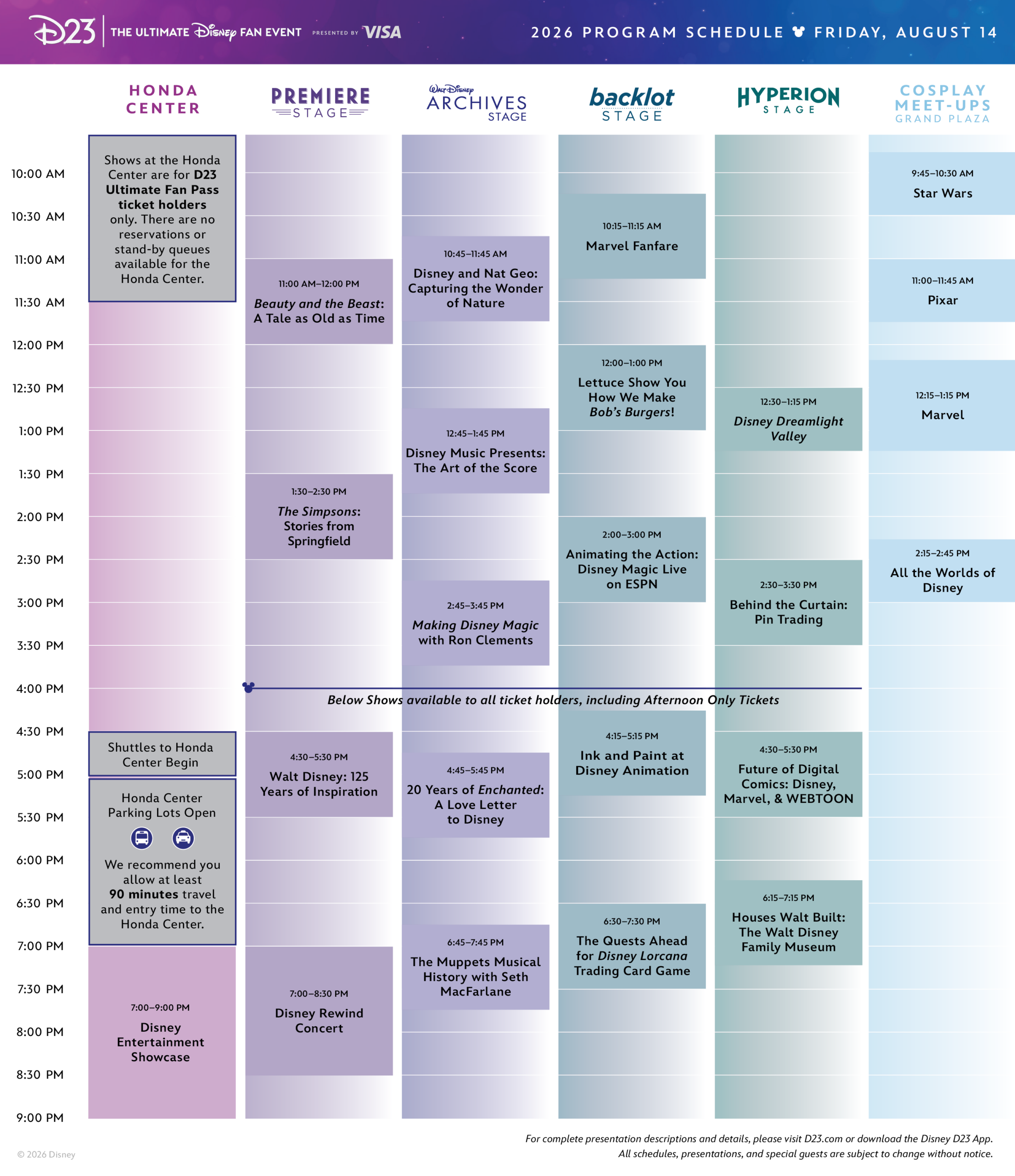D23FridayProgramming | The Main Street Mouse D23 friday programming