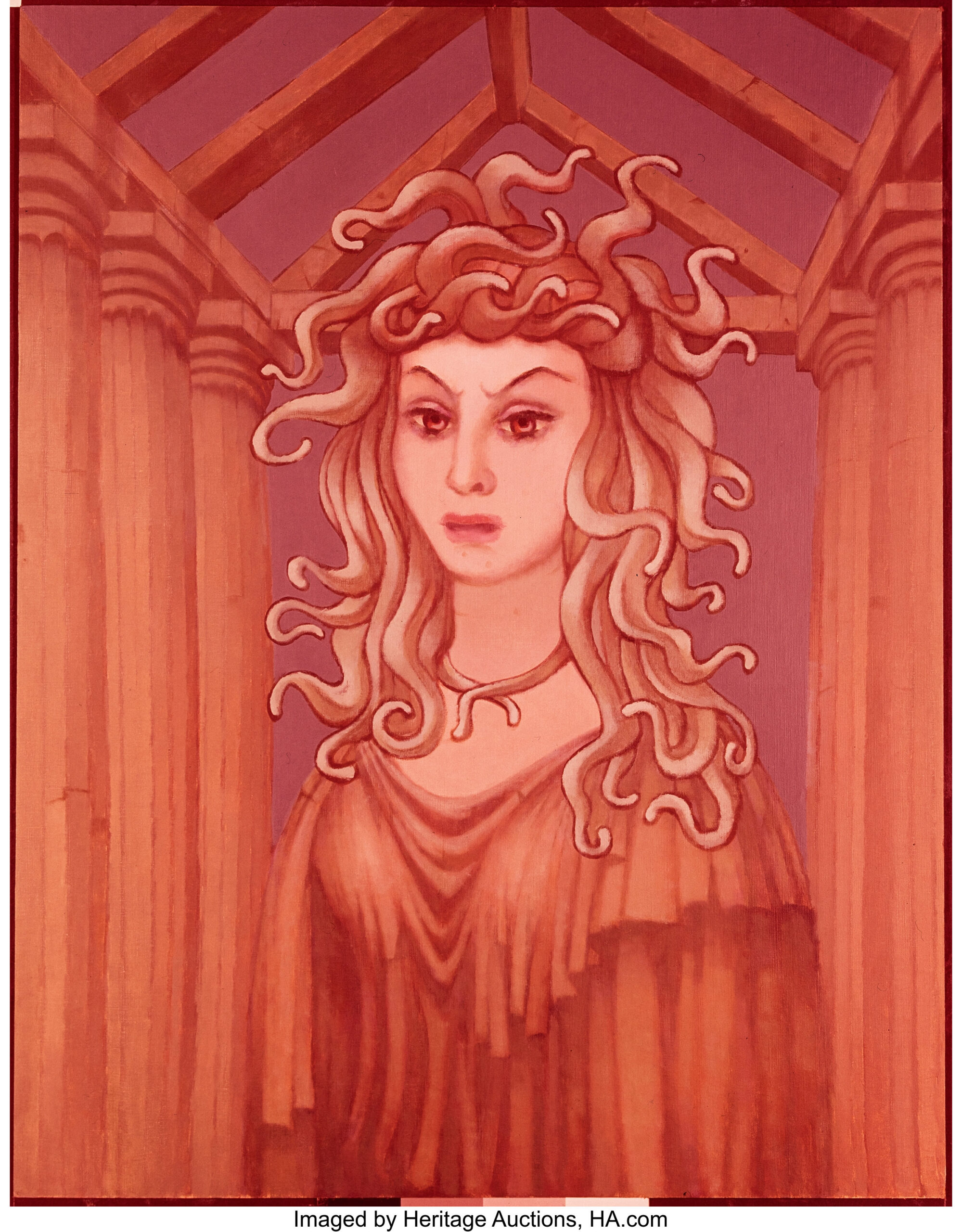 Disneyland® Resort Haunted Mansion® Original ParkUsed Medusa Glass Slide Attraction Prop | The Main Street Mouse Disneyland® Resort Haunted Mansion® Original Park used Medusa Glass Slide Attraction Prop