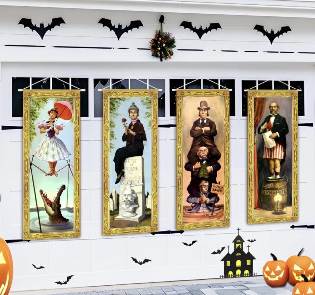 Haunted Mansion stretching room decor | The Main Street Mouse Haunted Mansion Stretching Room Decor