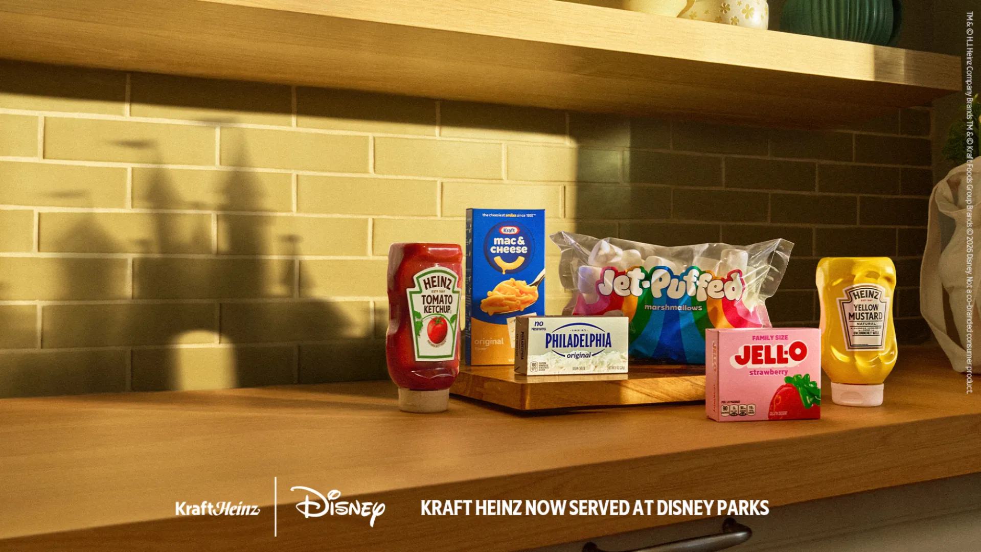Disney castle with Kraft Heinz logo | The Main Street Mouse Disney Castle with Kraft Heinz Logo