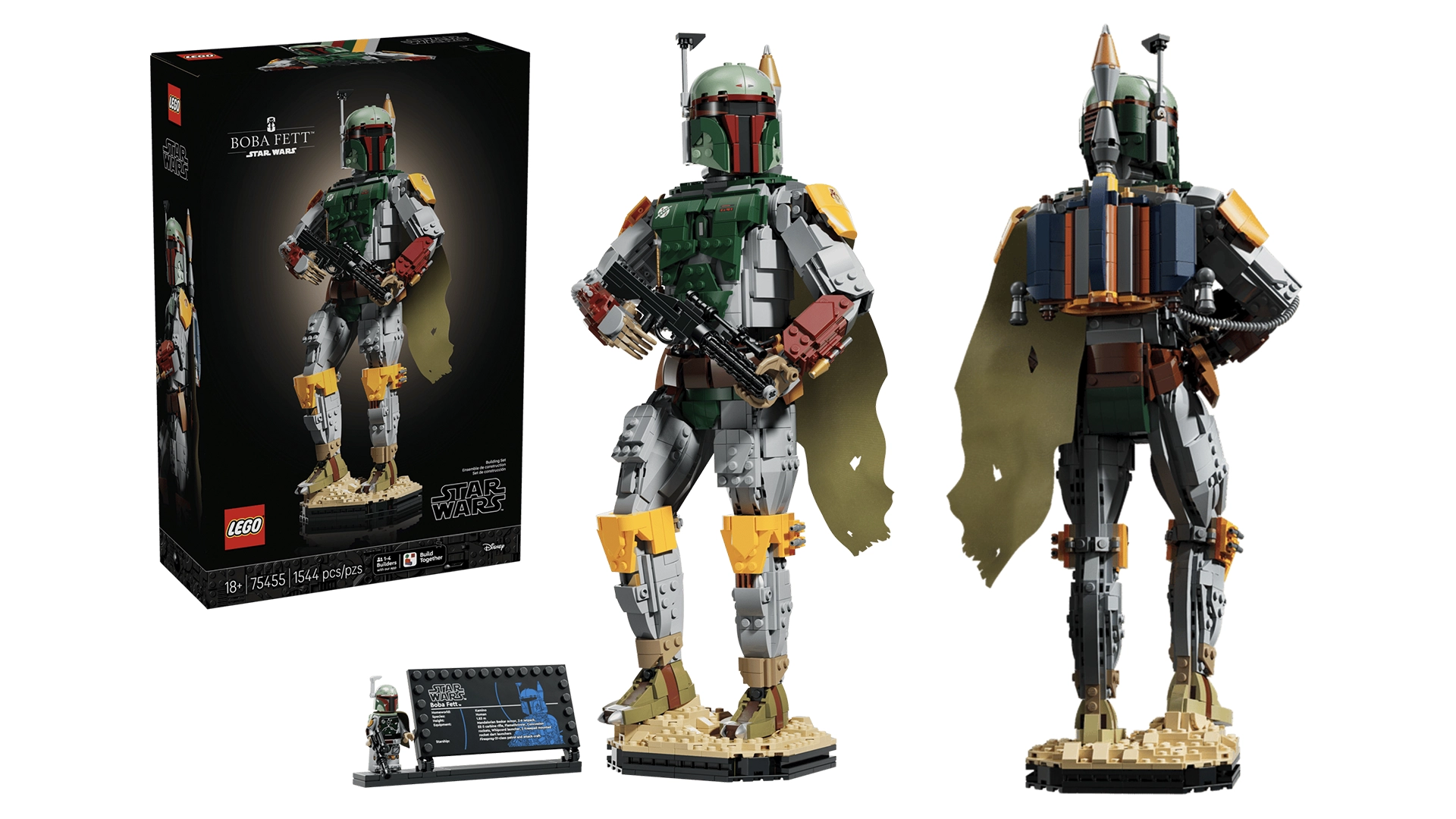 LEGO Reveals Massive 1544Piece Boba Fett Set for Adult Star Wars Collectors | The Main Street Mouse Lego Reveals Massive 1544 piece Boba Fett Set for Adult Star Wars Collectors