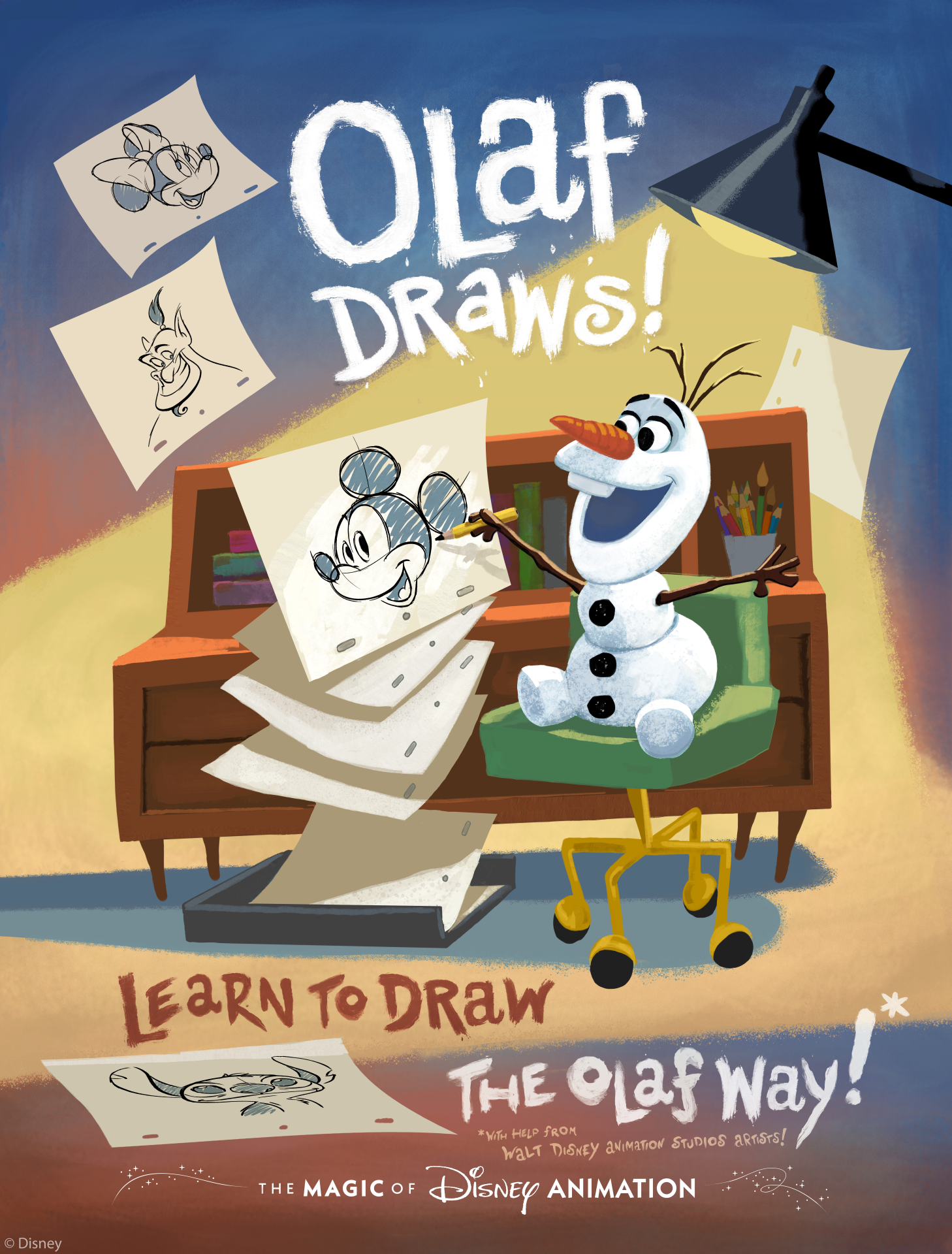 OlafDraws | The Main Street Mouse Olaf draws
