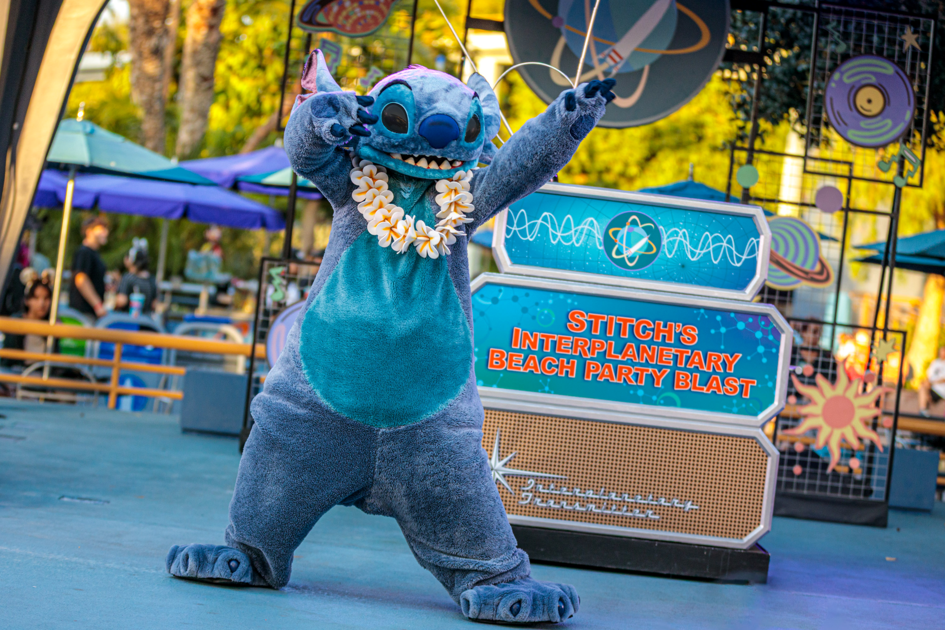 StitchsInterplanetaryBeachPartyBlastatDisneyland | The Main Street Mouse Stitchs interplanetary beach party blast at disneyland